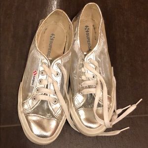 Superga metallic sneakers